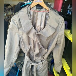 Cynthia Rowley Ladies Trench Coat Style Raincoat